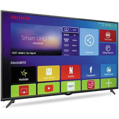Aiwa 50 inch 4k led flat smart tv – with 2 years warranty price in Pakistan