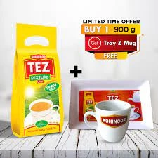Tez Mixture Tea – 900 Gm + Free Tray + Free Mug price in Pakistan