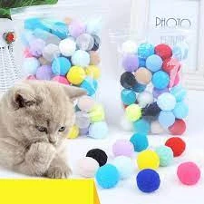 SOFT FLUFFBALL CAT TOY price in Pakistan