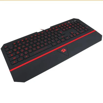 Redragon K502 KARURA 7 Colors Backlit Gaming Keyboard, Silent Gaming Keys, Chicklet Keys, 104 Standard Keys, Ergonomic Splash Proof price in Pakistan