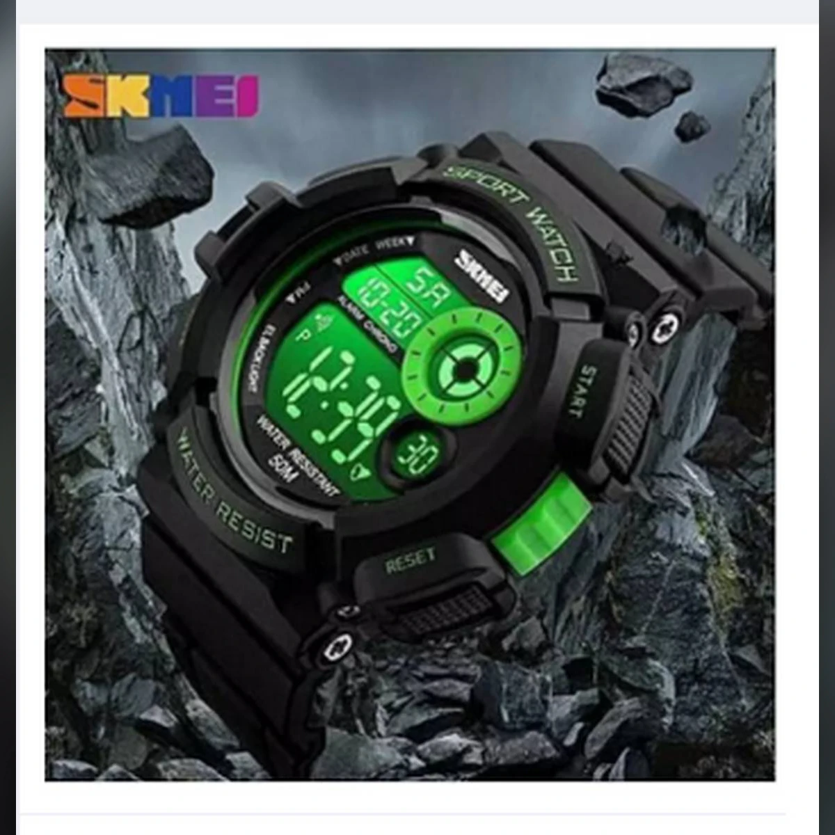 7 Colors Changing Light Sports Digital Watch For Kids price in Pakistan