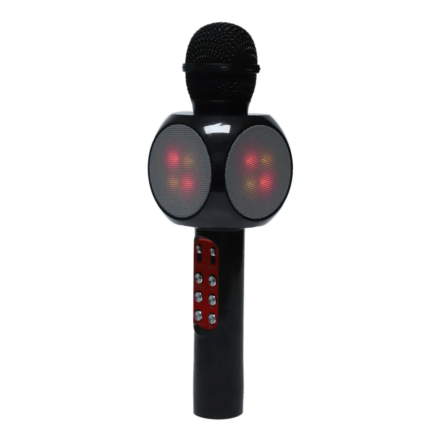 Wireless Bluetooth Ktv Speaker Mini Home Mic Microphone Fashion Flash Led Light Handheld Microphone price in Pakistan