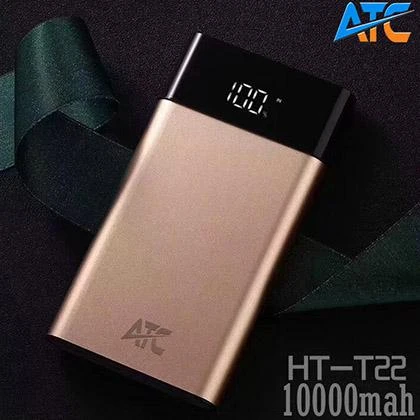 ATC Super Slim 10’000mAh PowerBank HT-T22 Nice Metallic Colours price in Pakistan