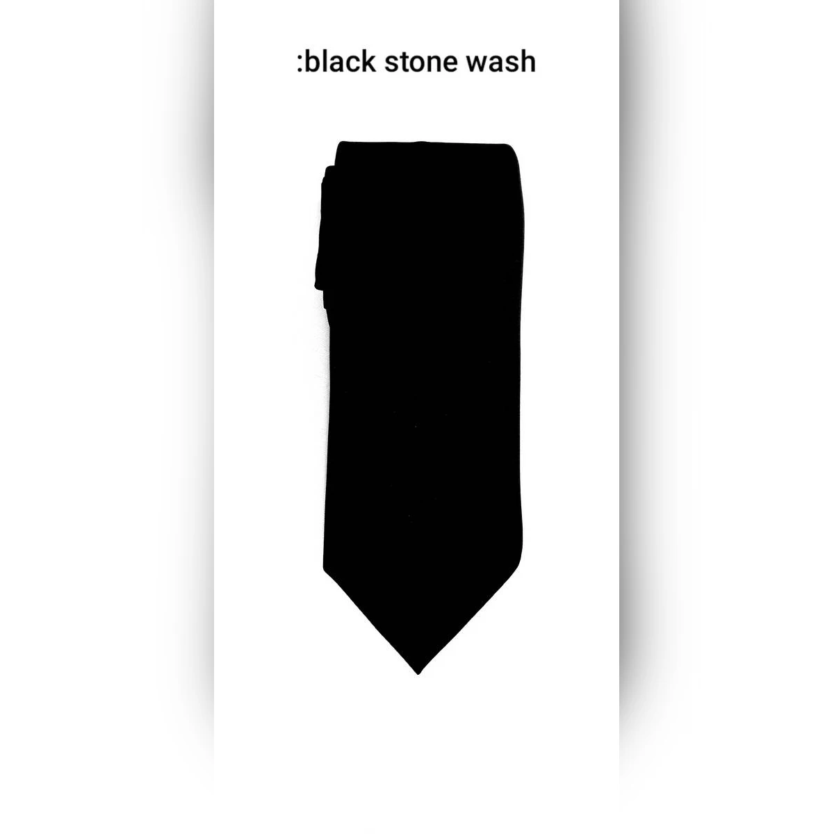 Black Stone Wash Tie price in Pakistan