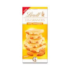 LINDT LES GRANDES ALMOND WHITE CHOCOLATE 150GM price in Pakistan