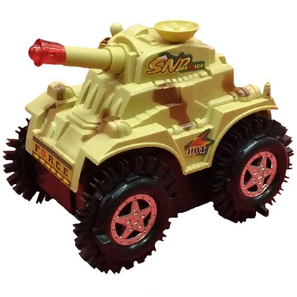 Electric Flashing Top Light Tambling Tank Toy For Kids price in Pakistan