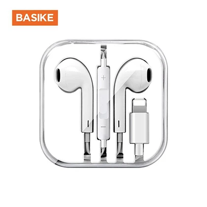 BASIKE Original MT30 Headset Earphone for Iphone 7 Plus 8 8 Plus X XS XS Max XR CONNECT LIGHTNING price in Pakistan
