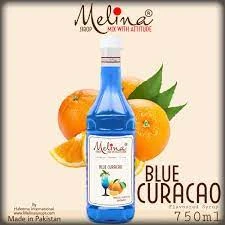 Melina – Blue Curacao Flavored Syrup- 750ml price in Pakistan