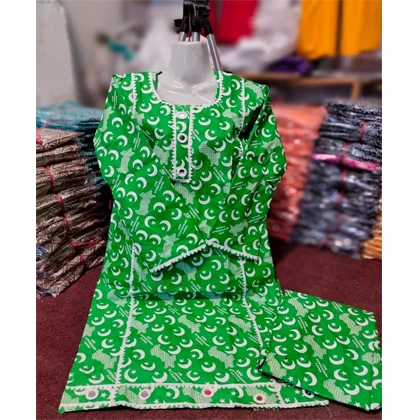 2PC STITCHED KURTIES SHIRT AND TROUSER (STITCHED) price in Pakistan