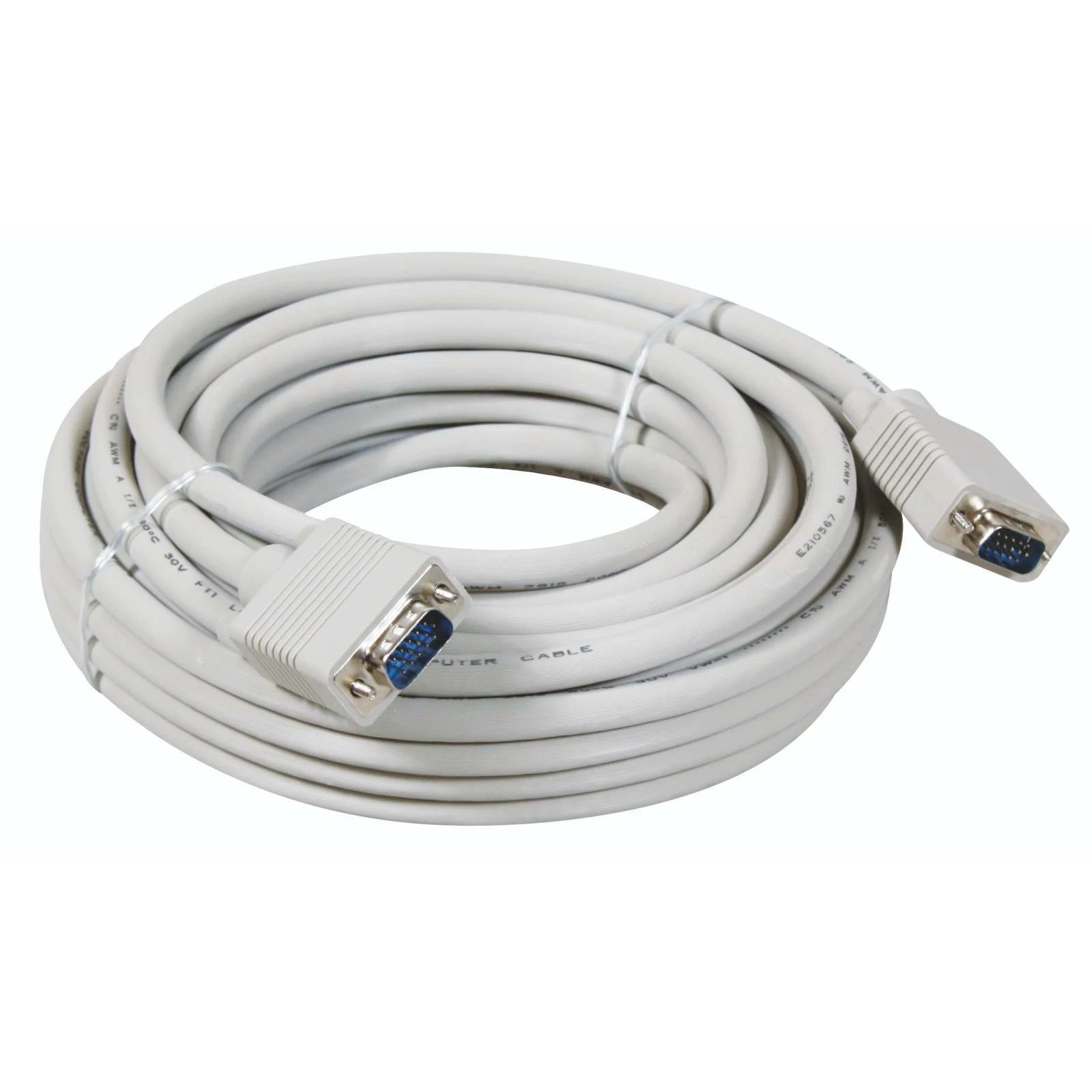 vga cable male to male OD 8MM 15m – 15m vga cable – Vga cable – male to male Vga cable – 15 meter male to male vga cable price in Pakistan