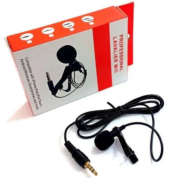 clip Microphone 3.5mm Jack Mini Wired Condenser Mic for Smartphones price in Pakistan