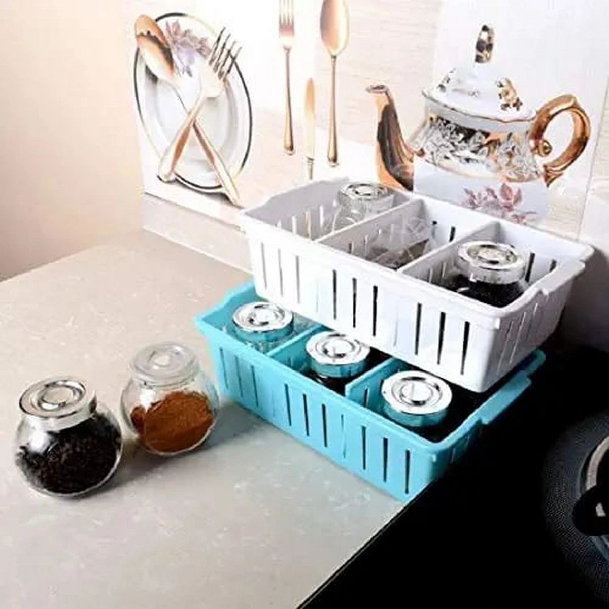 Home Kitchen Storage Basket with Handle Classified price in Pakistan