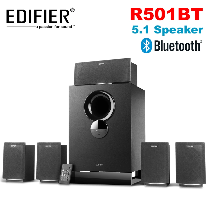 Edifier R501BT Class D amplifier with Digital Signal Processing (DSP) technology Home Theater price in Pakistan