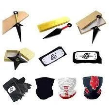 1 Pcs Anime Naruto Cosplay Prop Toys Itachi Gloves Mask Headband Cosplay Accessories price in Pakistan
