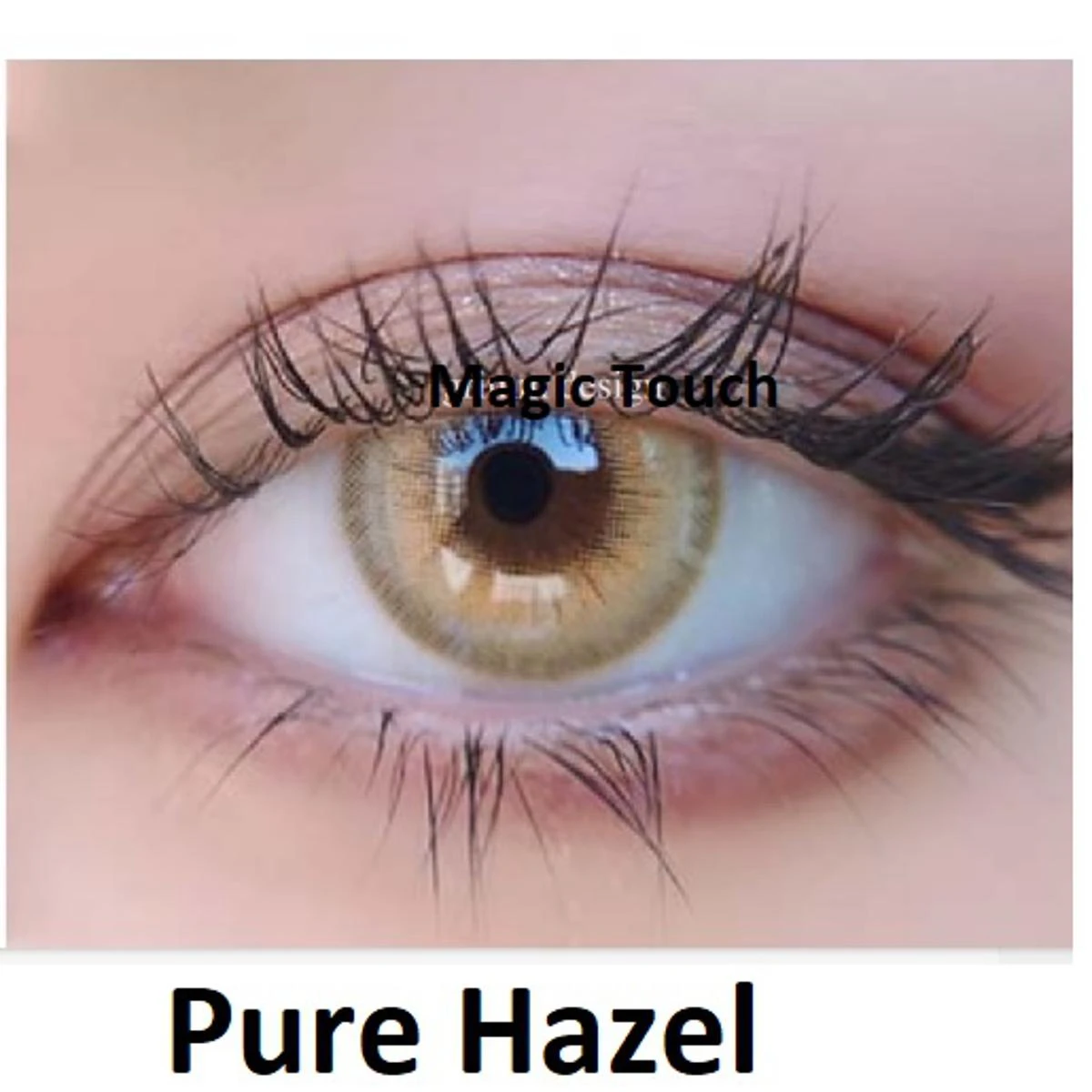 Hazel Color Eye Contact Lenses soft + Free kit case and water  Fresh color Daily Use Lenses Best for girls & Boys price in Pakistan