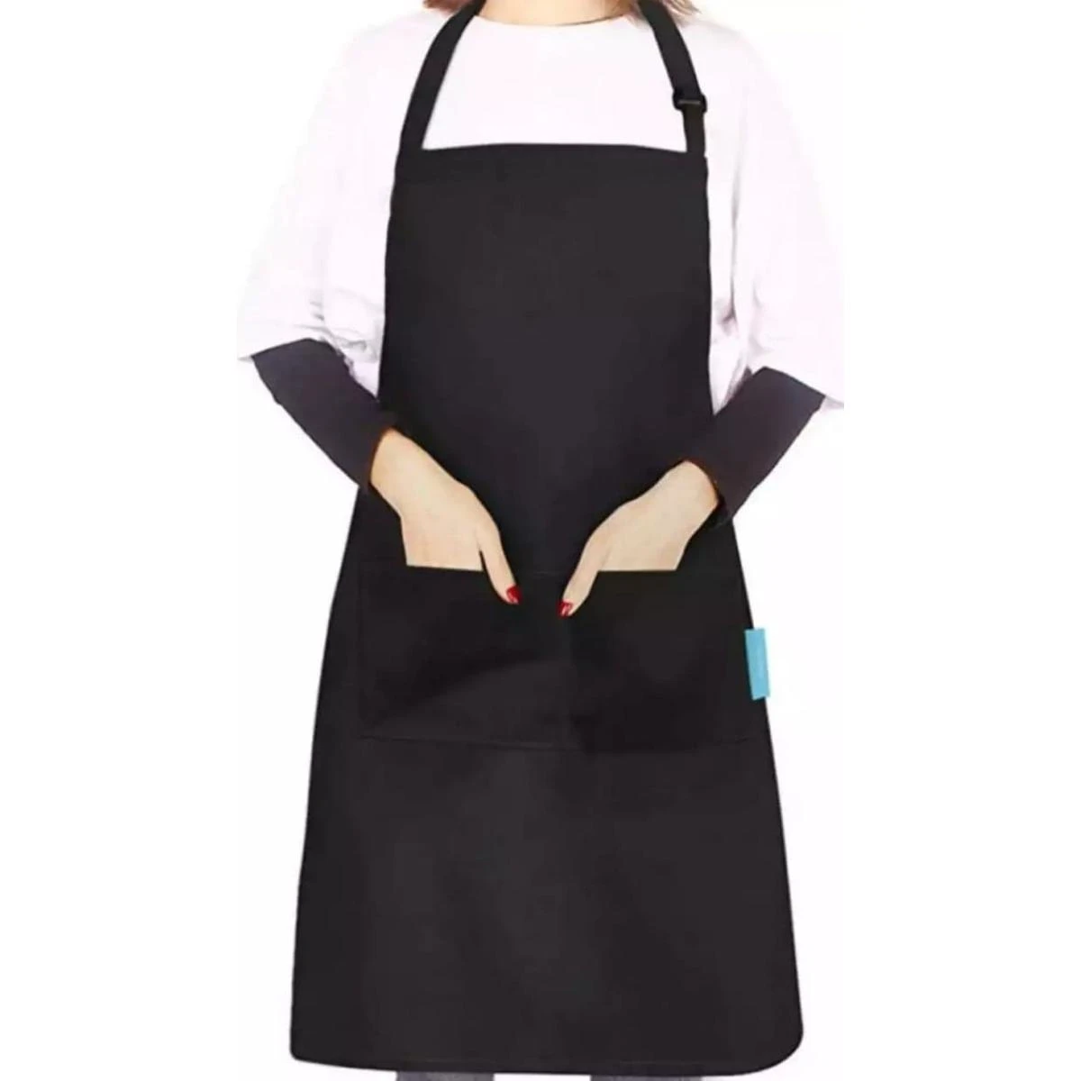 Kitchen Cooking Apron Waterproof Apron-Black Color price in Pakistan