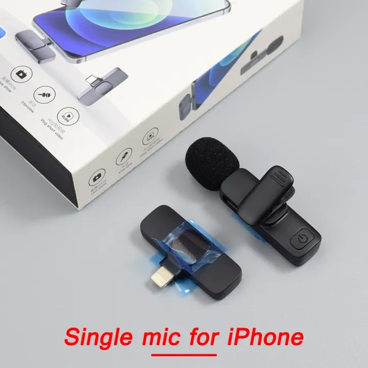 BlueWow WY-M1 Wireless Lavalier Microphone Portable Audio Video Mic For Youtube Live Game Mobile Phone price in Pakistan