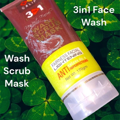 ( 3 In 1 ) Face & Body Scurbing Mask 170g price in Pakistan