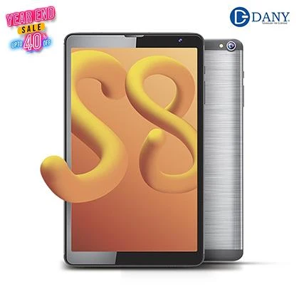 DANY SIGNATURE S8 TABLET  64GB STORAGE + 4GB RAM  OCTA-CORE PROCESSOR  8” DISPLAY  ANDROID 10  4G LTE SUPPORTED  DUAL CAMERA price in Pakistan