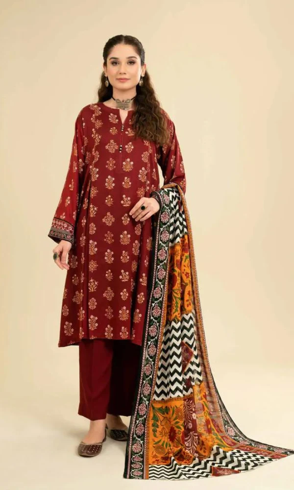 Nishat – 3PC Embroidered Lawn Suit price in Pakistan