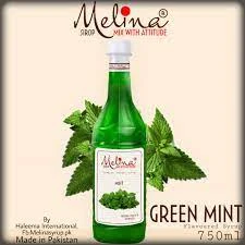 Melina – Green Mint Flavoured/Flavored Syrup 750ml price in Pakistan