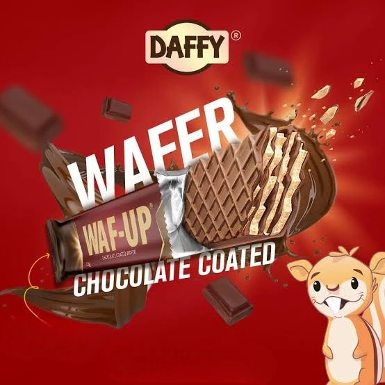 DAFFY, Wafer Waf-Up Chocolate Coated (OFF) price in Pakistan