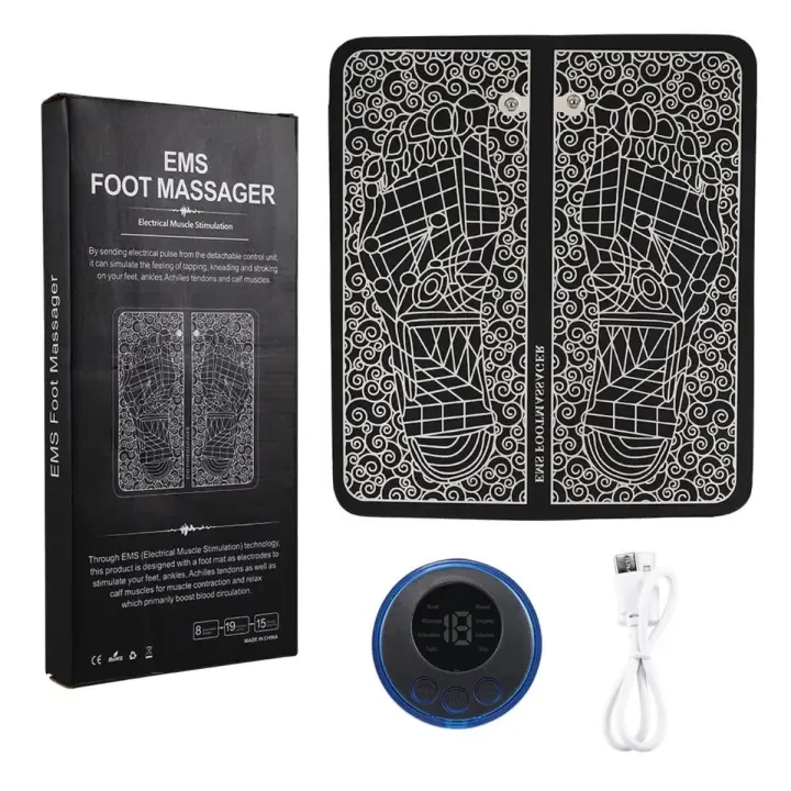 EMS Foot Massager Mat – Relaxation and Health Care for Muscular Therapy and Physical Massage price in Pakistan