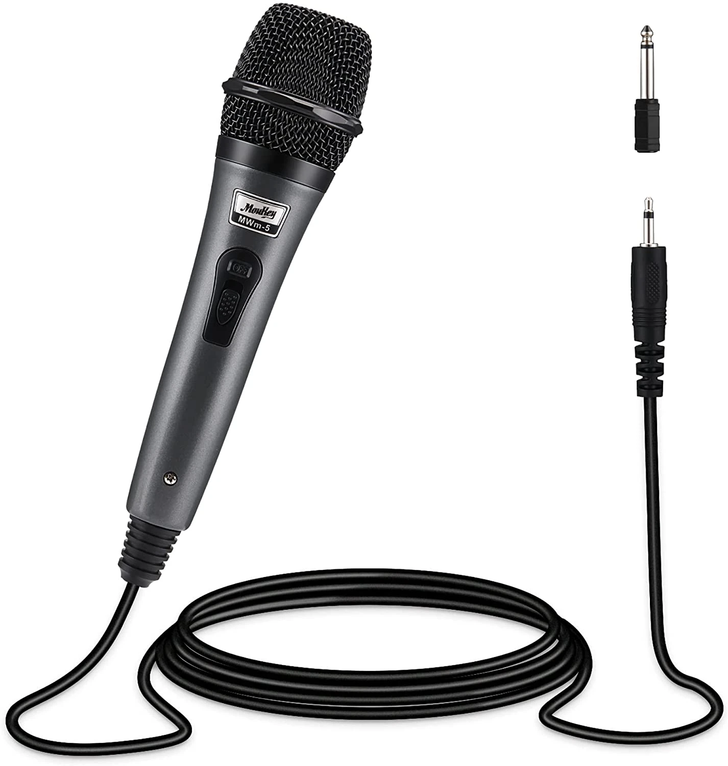 Professional Hi-fidelity Dynamic Microphone for Singing with 2 meter XLR Cable, Metal Handheld Mic Compatible with Karaoke price in Pakistan
