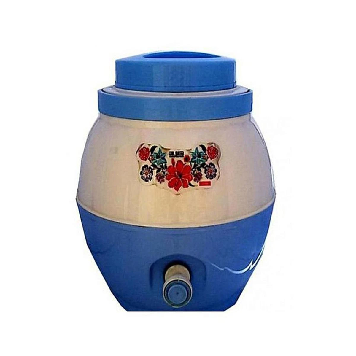 Belly Shape Plastic Water Cooler 7.5 Liter – Blue price in Pakistan