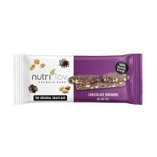 Pack of 5 x 45g NutriLov Granola Bars, Almond Cappuccino, Chocolate Chip & Coconut Peanut Butter & Raisin Lemon Cashew Chocolate Brownie price in Pakistan