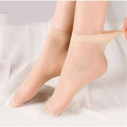 Pack of 6 High Quality Skin Color socks for women and girls price in Pakistan