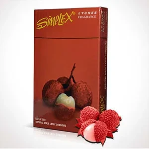 Simplex Lychee Flavored Condoms – Pack of 12 price in Pakistan