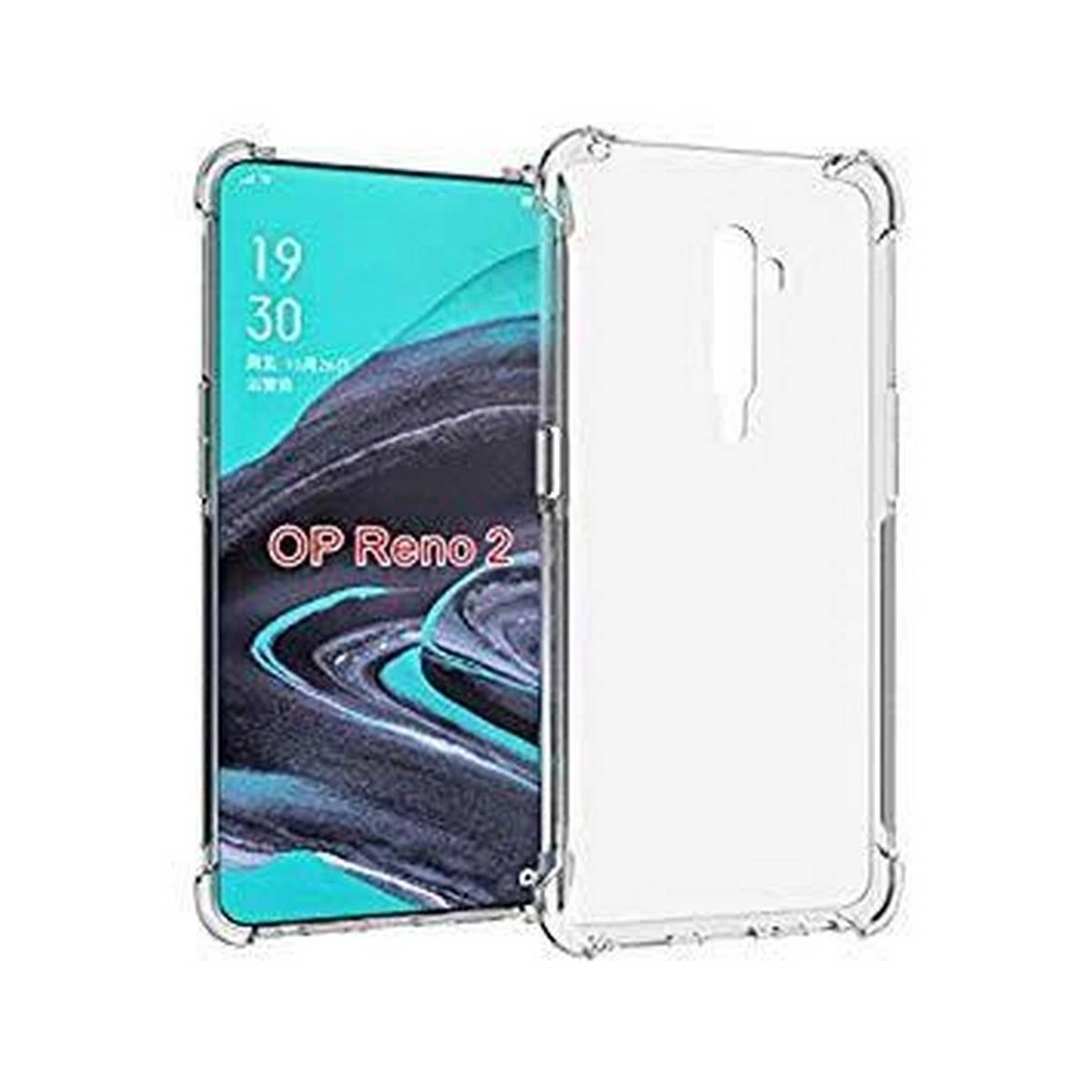 OPPO Reno 2 Transparent Silicon Back Cover Bumper Case for OPPO Reno 2 price in Pakistan