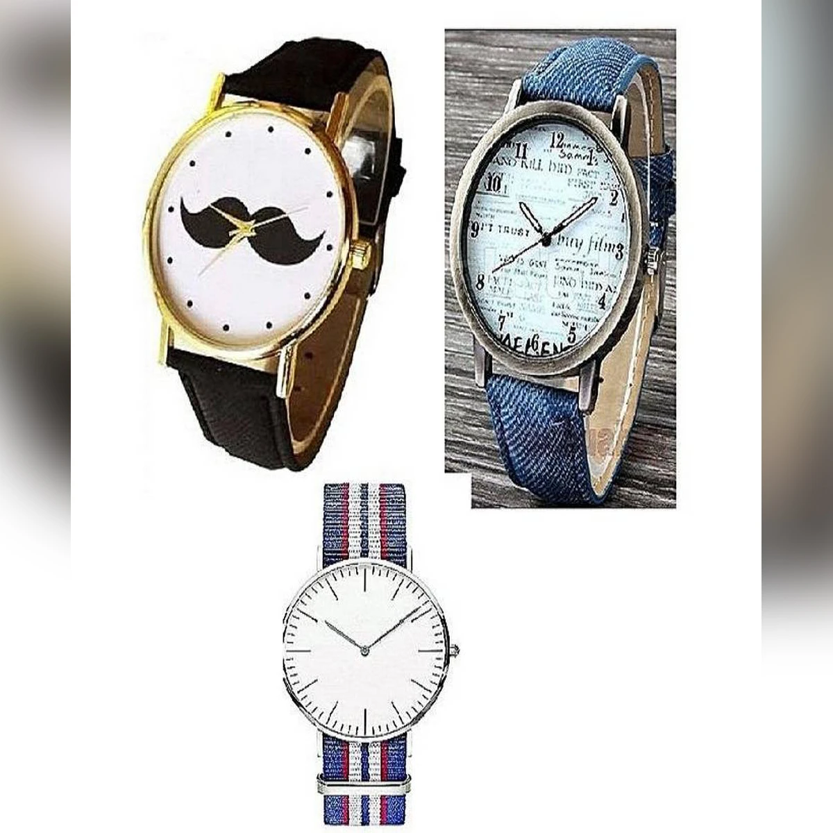 Pack Of 3 Watches For Girls & Boys price in Pakistan