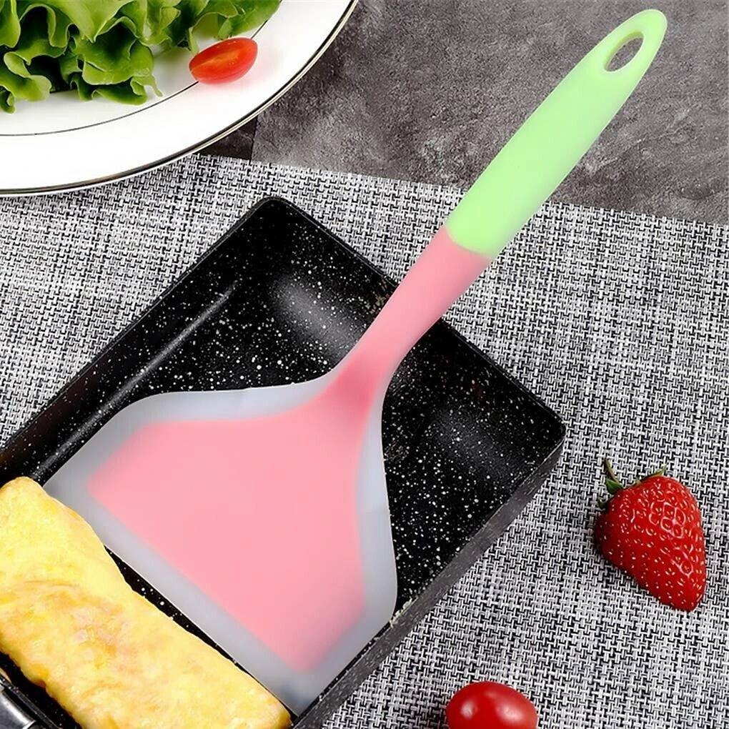 Non-Stick Silicone Shovel Spatula Kitchen Scraper Wide Egg price in Pakistan