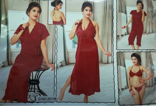 Best Quality Fabric 6 Pieces Nighty Set For Girls – 2017 price in Pakistan