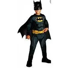 Padded Batman costume with mask for 5 to 6 years old kids  Bat Man costume (Muscular  3D costume) price in Pakistan
