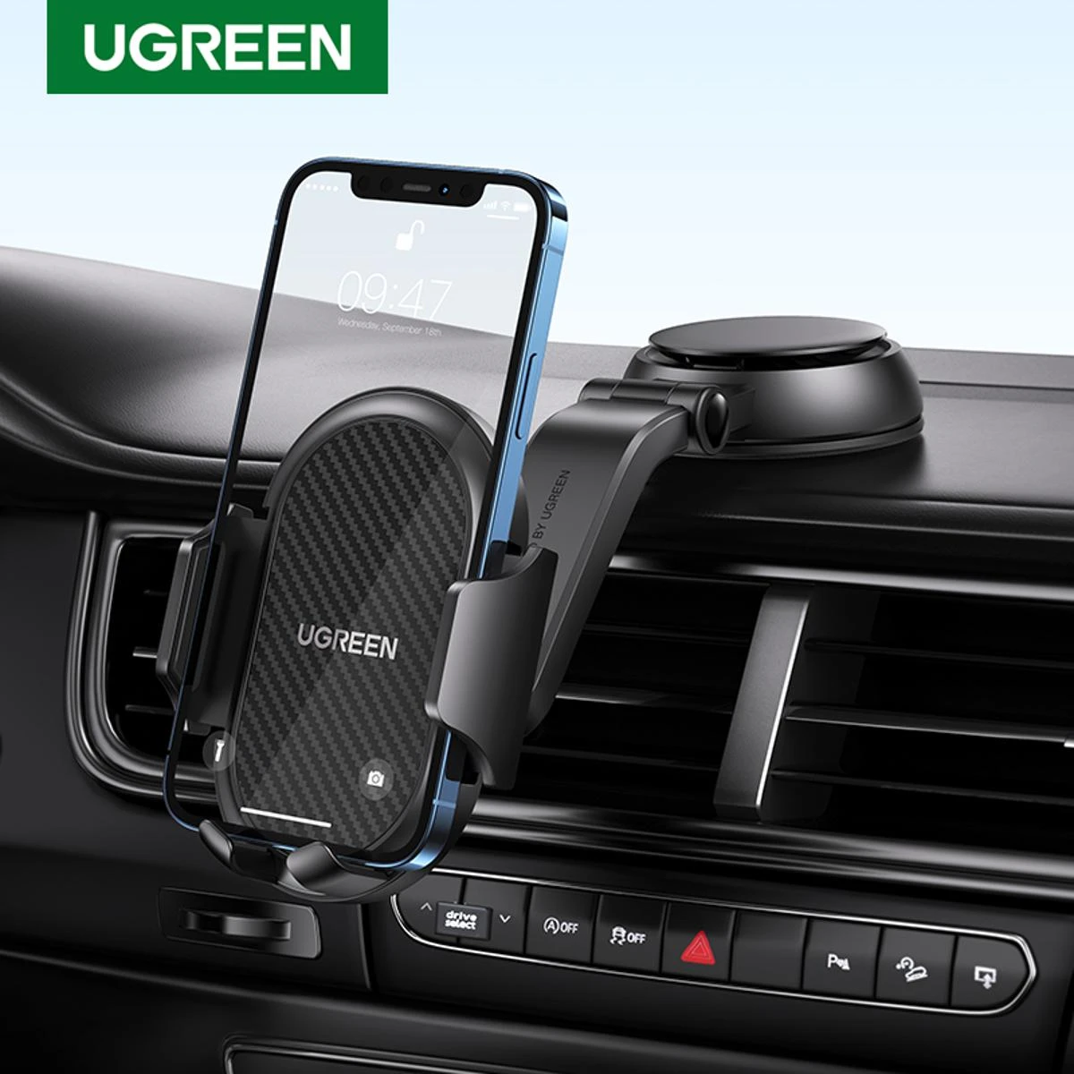 UGREEN Car Phone Mount Dashboard Cell Phone Holder Compatible with iPhone price in Pakistan