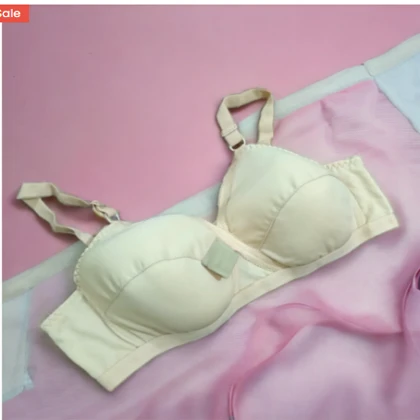 Cross Stitch Lightly Padded Foam Bra for Women Girls Soft comfortable wire free daily use bra Skin – 3270 price in Pakistan