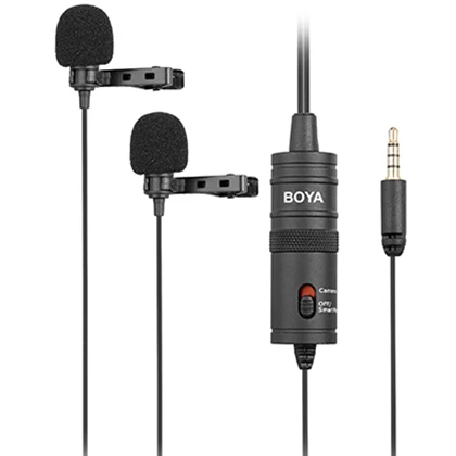 Boya BY-M1DM Dual Lavalier Microphone price in Pakistan