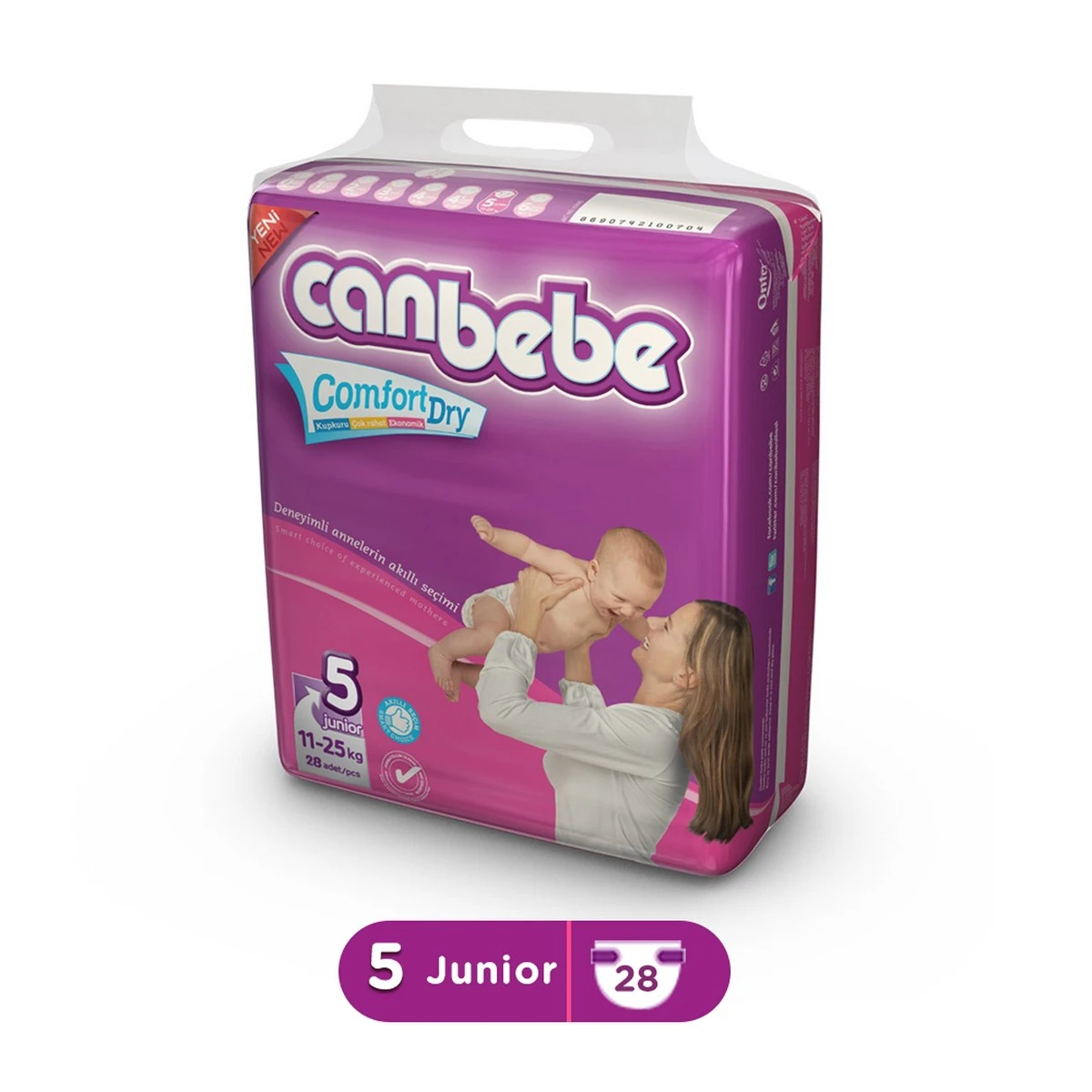 Canbebe Super Midi (4-9kg, 36Pcs) price in Pakistan