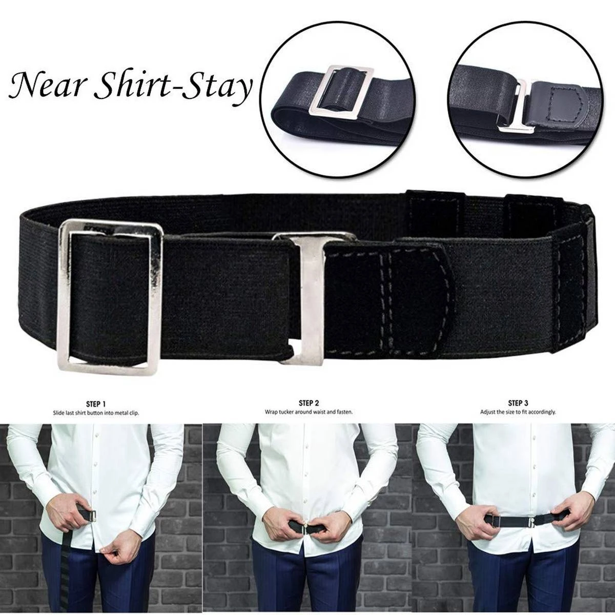 Belt for Stay Shirt,s Adjustable suspenders price in Pakistan