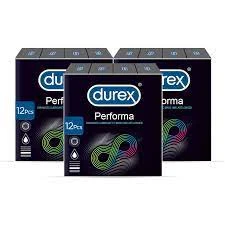 Durex Pack of 4 – Durex Extended Pleasure 12’s + 2 x Play Cherry Lube 50ml + Performa 3’s price in Pakistan