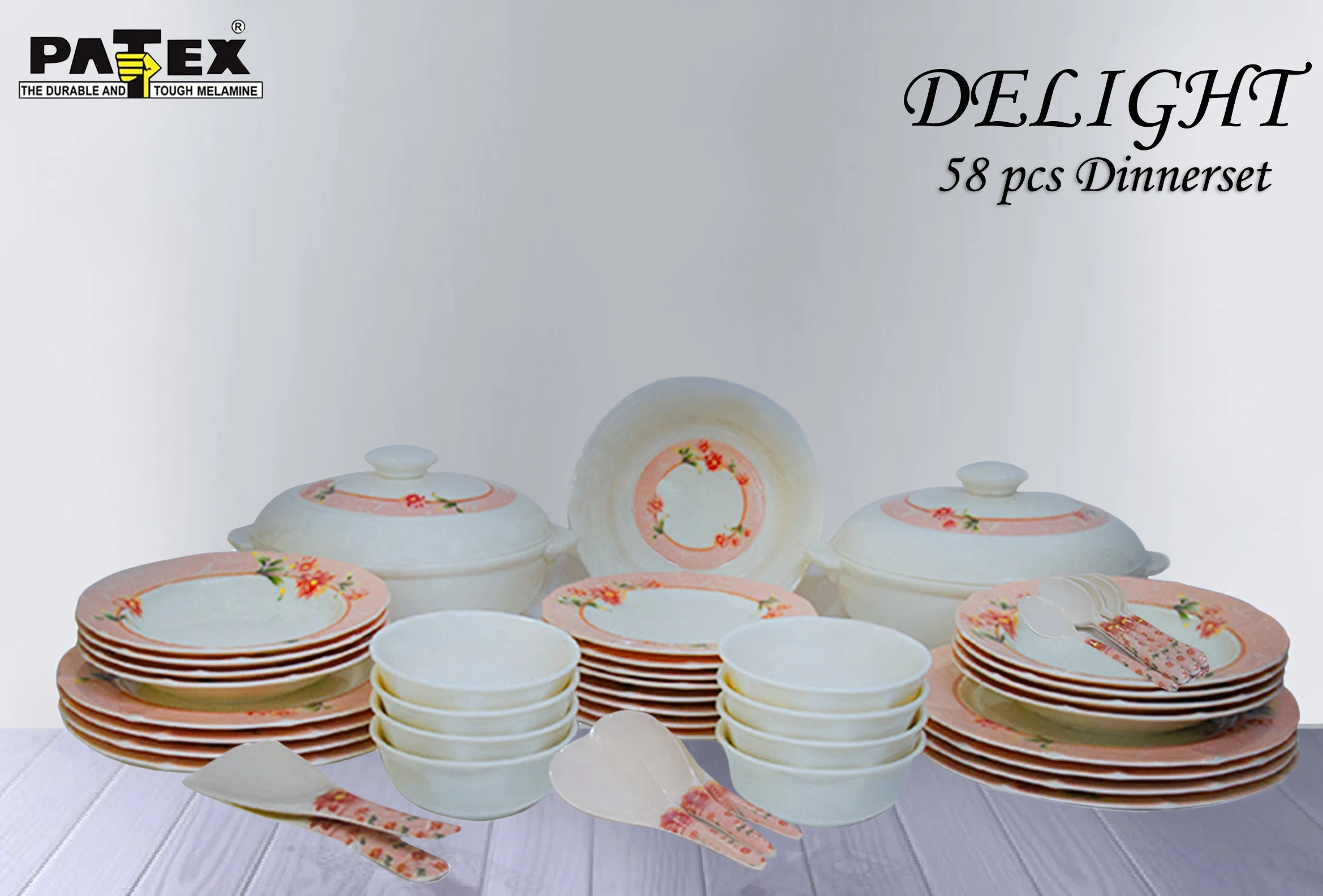 Patex Delight Melamine Dinnerware / Dinner Set price in Pakistan