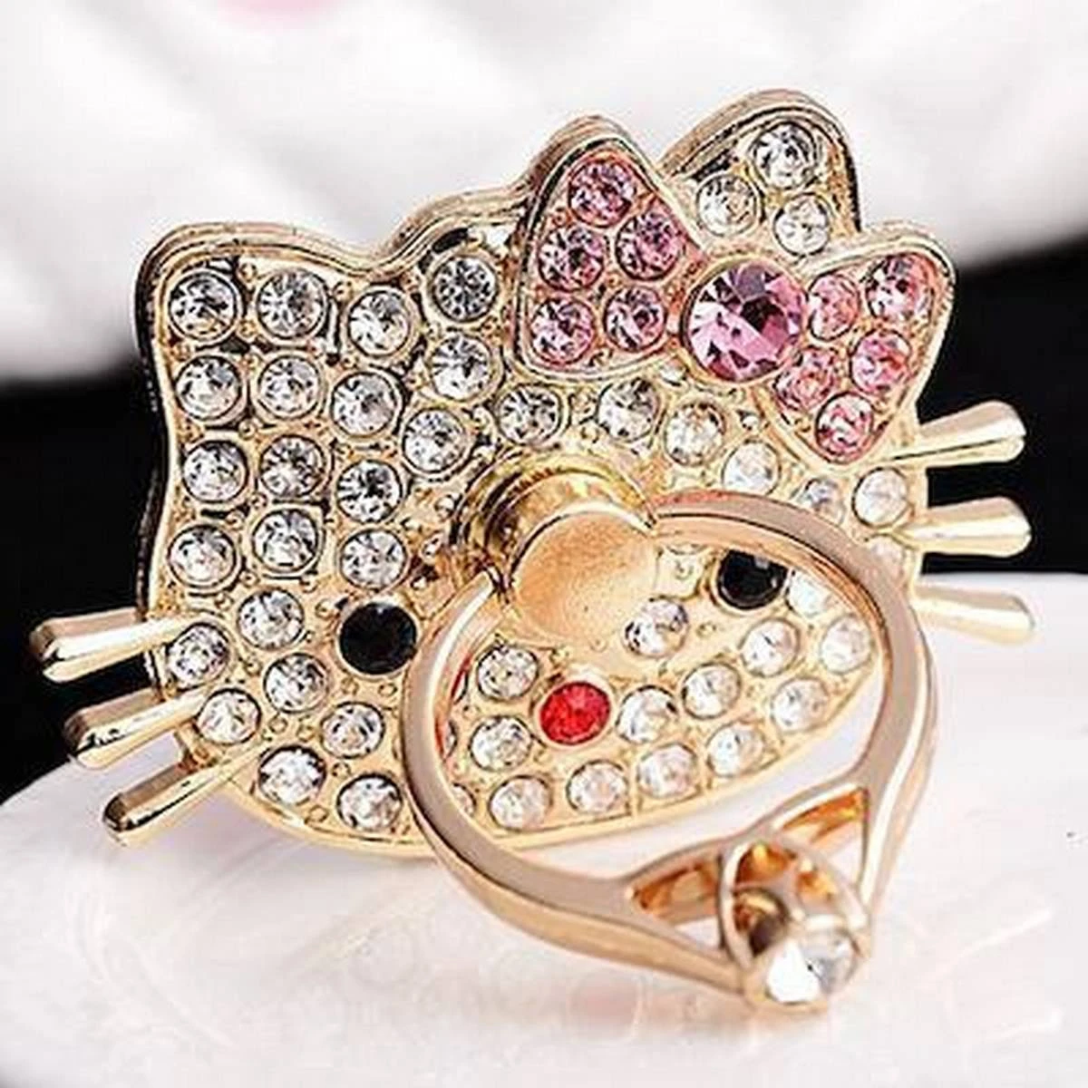 Hello Kitty Mobile Ring Holder for Girls price in Pakistan