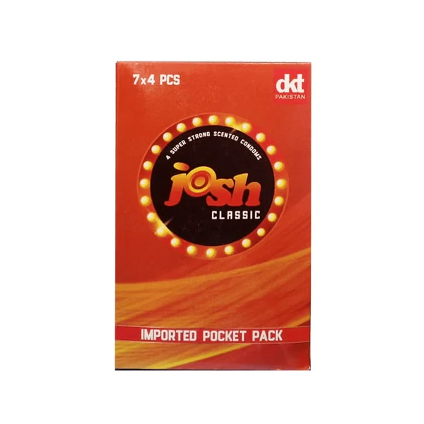 Josh Classic Condoms, 4 price in Pakistan