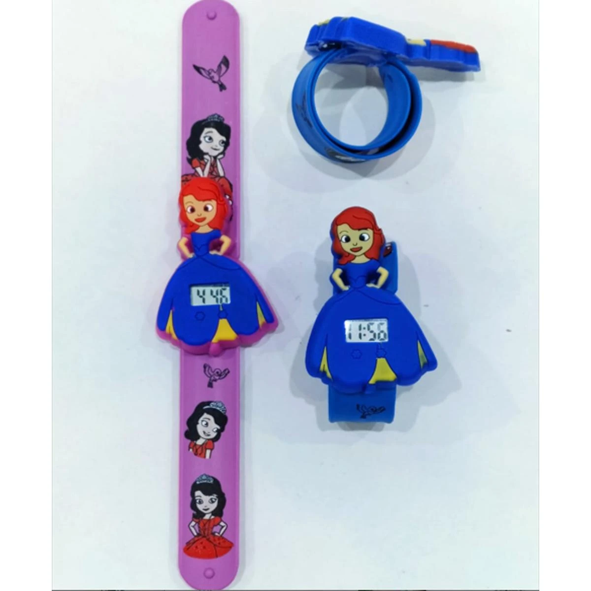 Kids Cartoon BarbieDoll Watch Scale Strip Bendable Kids Scale Watch- Boys & Girls price in Pakistan
