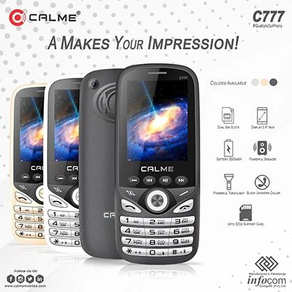 Calme C777 price in Pakistan