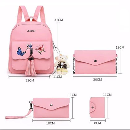 4 PCS BACKPACK SET price in Pakistan