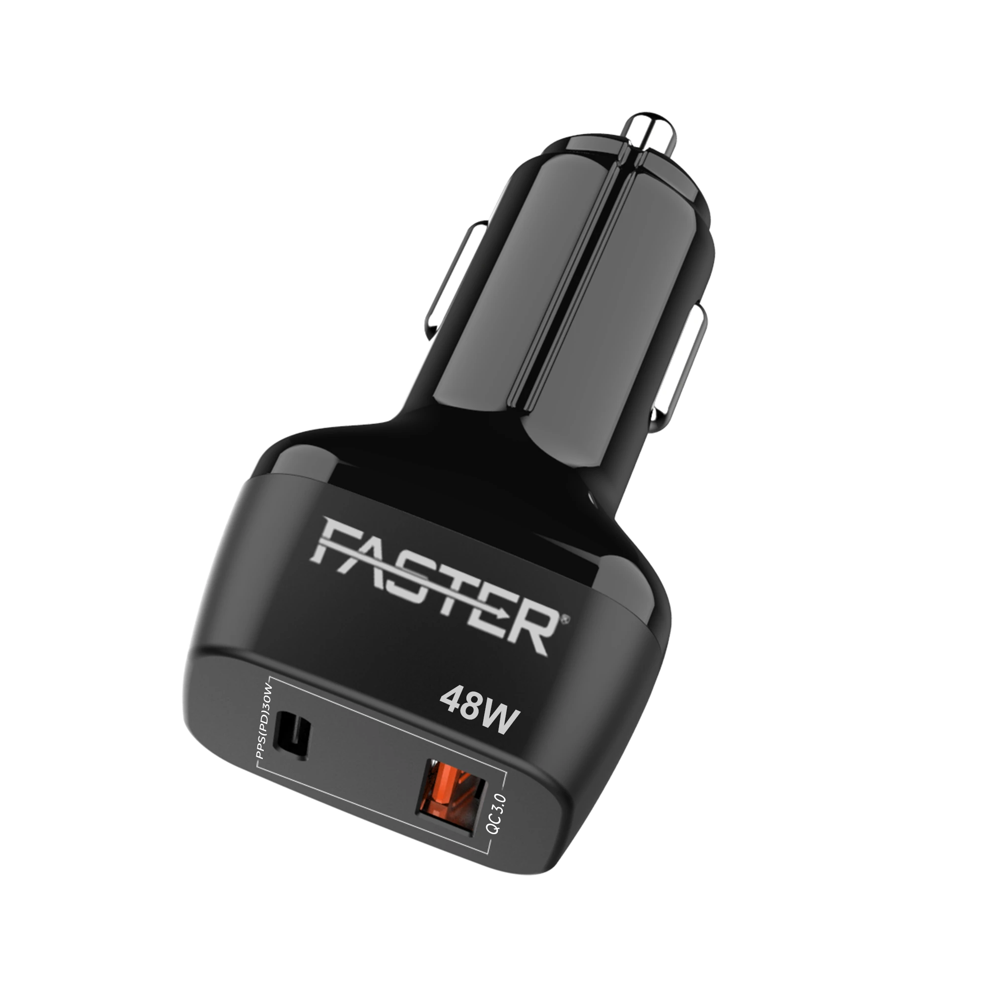 FASTER C7-PD 48w Fast Car Charger PD2.0,PD3.0 & PPS QC 4.0A Supported price in Pakistan